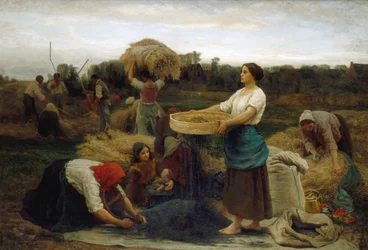 The Colza (Harvesting Rapeseed), 1860